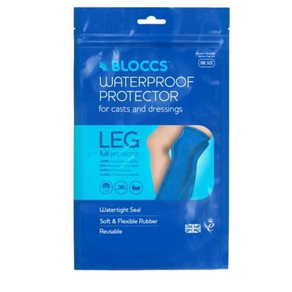 Bloccs Waterproof Full Leg Protector Casts and Dressings Adult