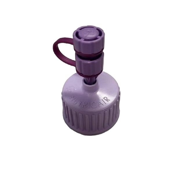 Nutricair Enteral Bottle Cap Drug Sampling Screw Cap ENFit_2